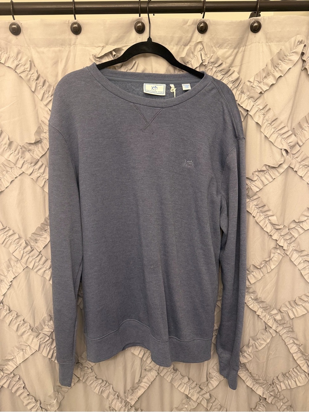 Southern Tide Men’s Slate Blue Crewneck Sweater